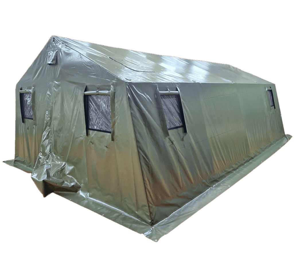 Военные армейские палатки в Лоо